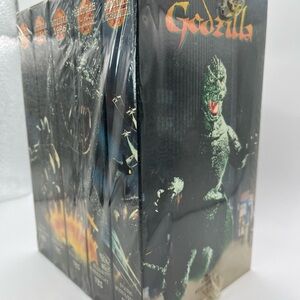1997 Godzilla Anchor Bay VHS Box Set Brand New Sealed Horror/Sci-fi